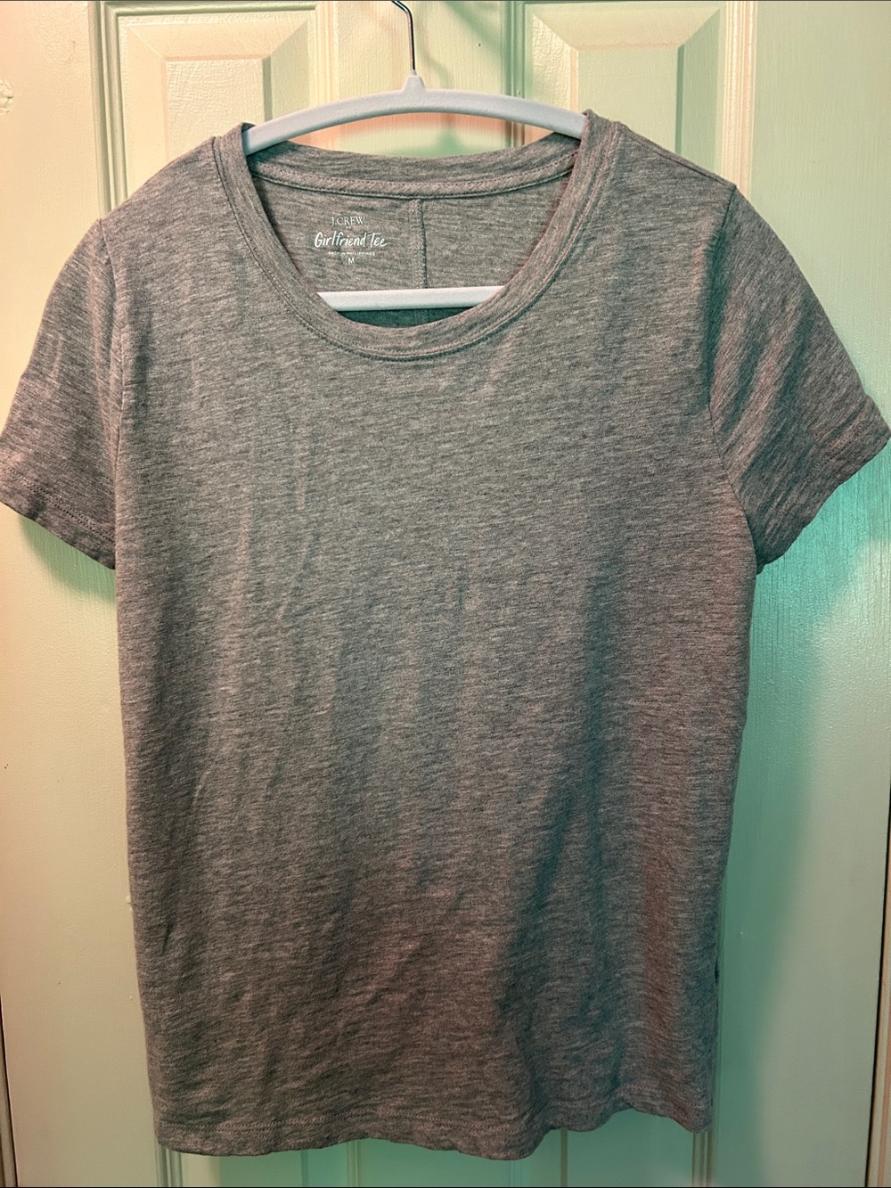 J. Crew Heather Gray Short Sleeve Crewneck Tee